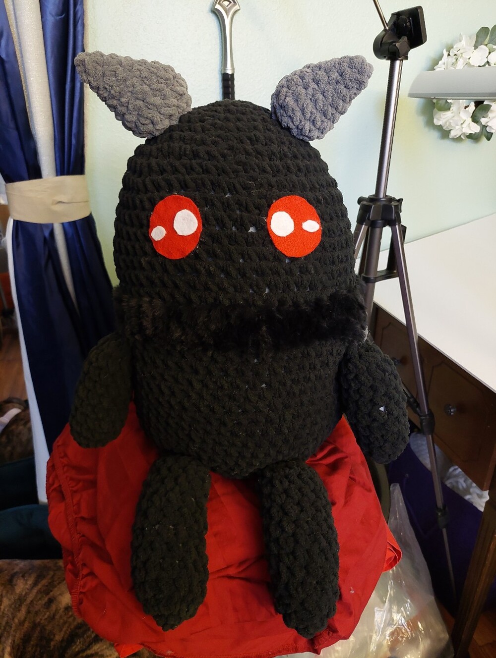 Crochet Mothman Large Plushie